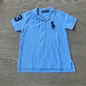 Ralph Lauren Blue Polo Boys Size 5